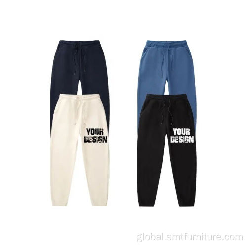 Men's Double Gym Pants Long and Short with Pocket Mens Casual Home Wear Long Sleeve Tshirts Pants Supplier